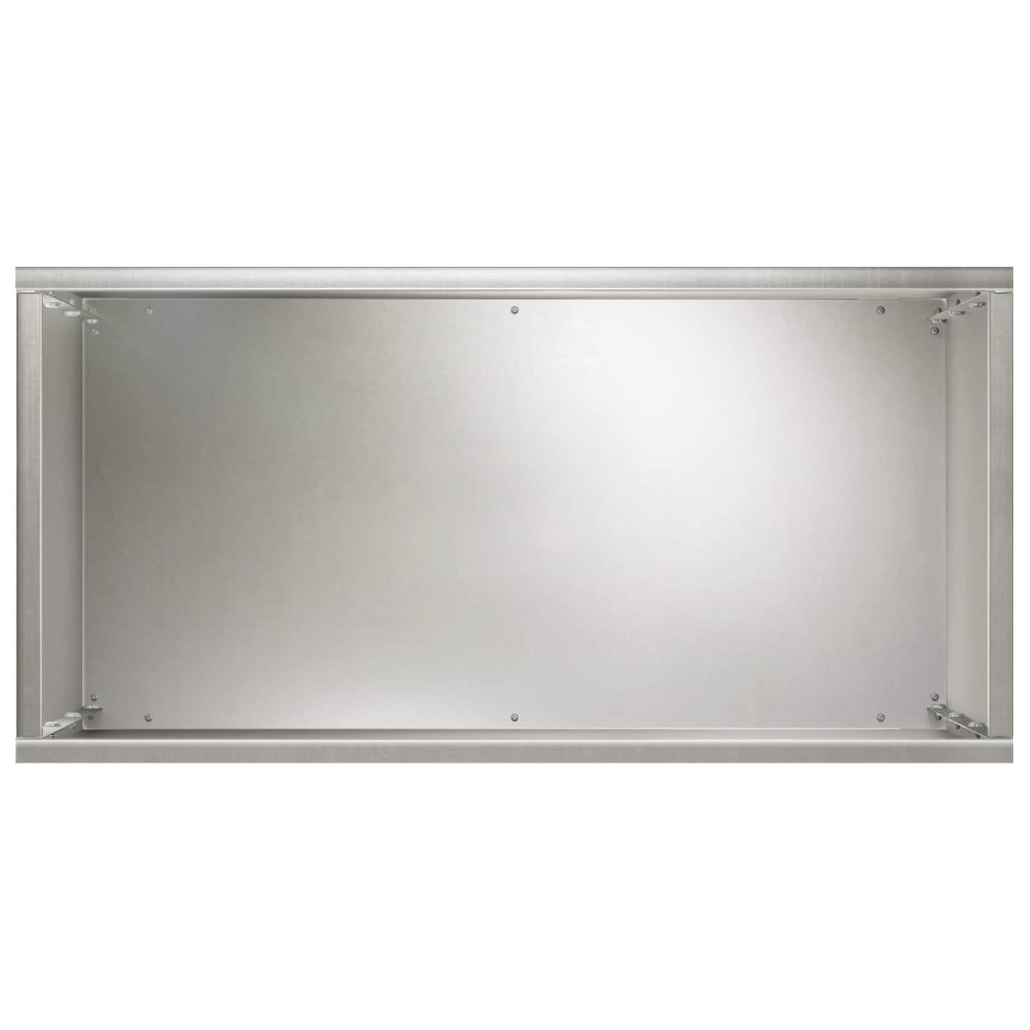 vidaXL Garden Planter Silver 40 x 20 x 40 cm Stainless Steel