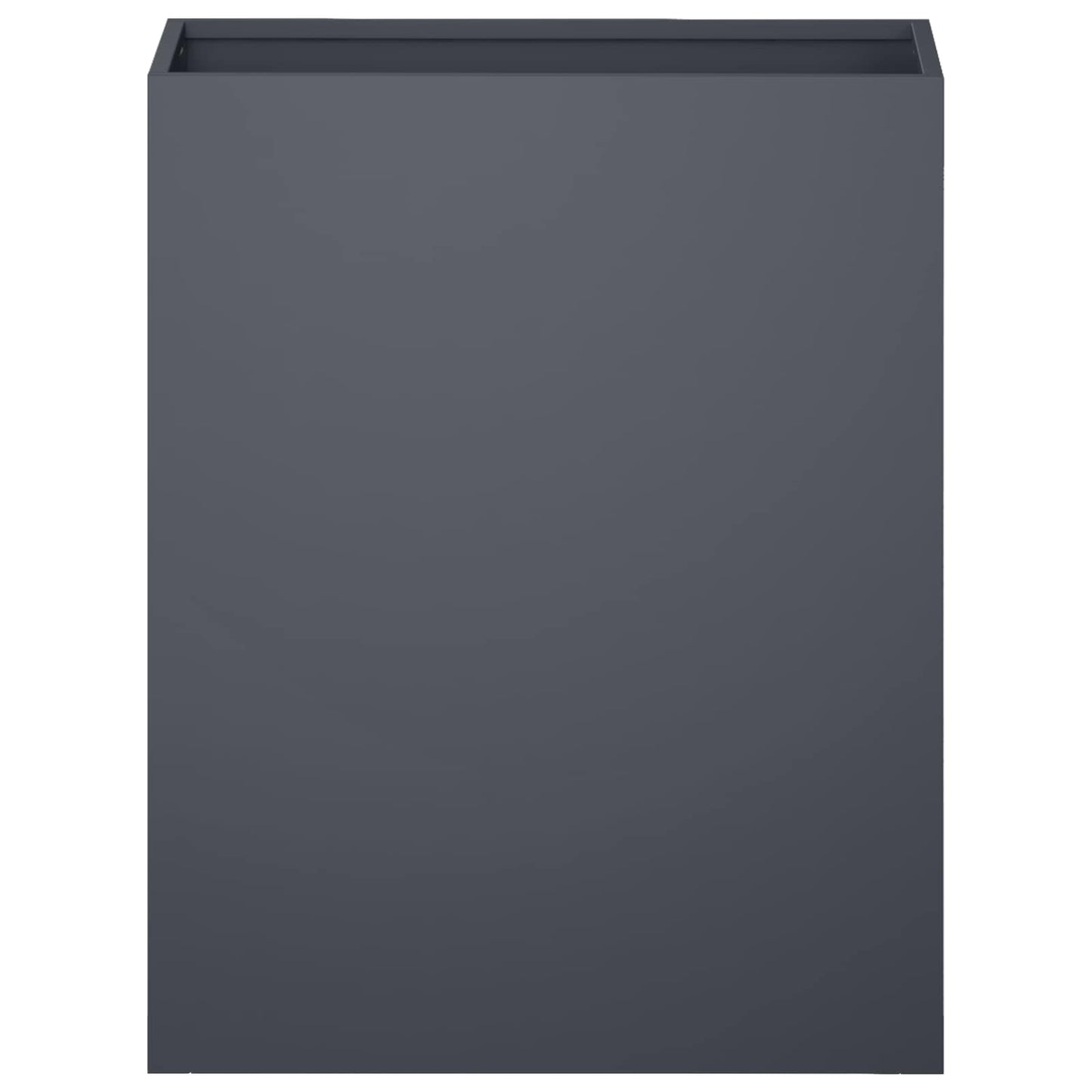 vidaXL Garden Planter Anthracite 40 x 20 x 50 cm Cold-rolled Steel