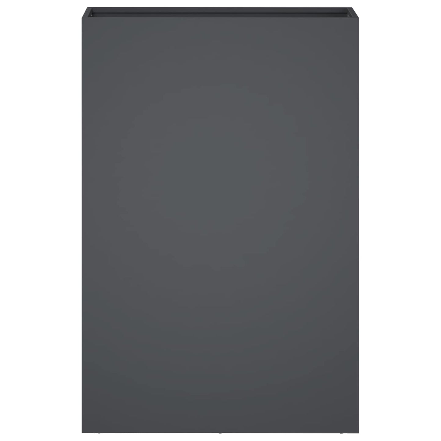 vidaXL Garden Planter 2 pcs Anthracite 40 x 20 x 75 cm