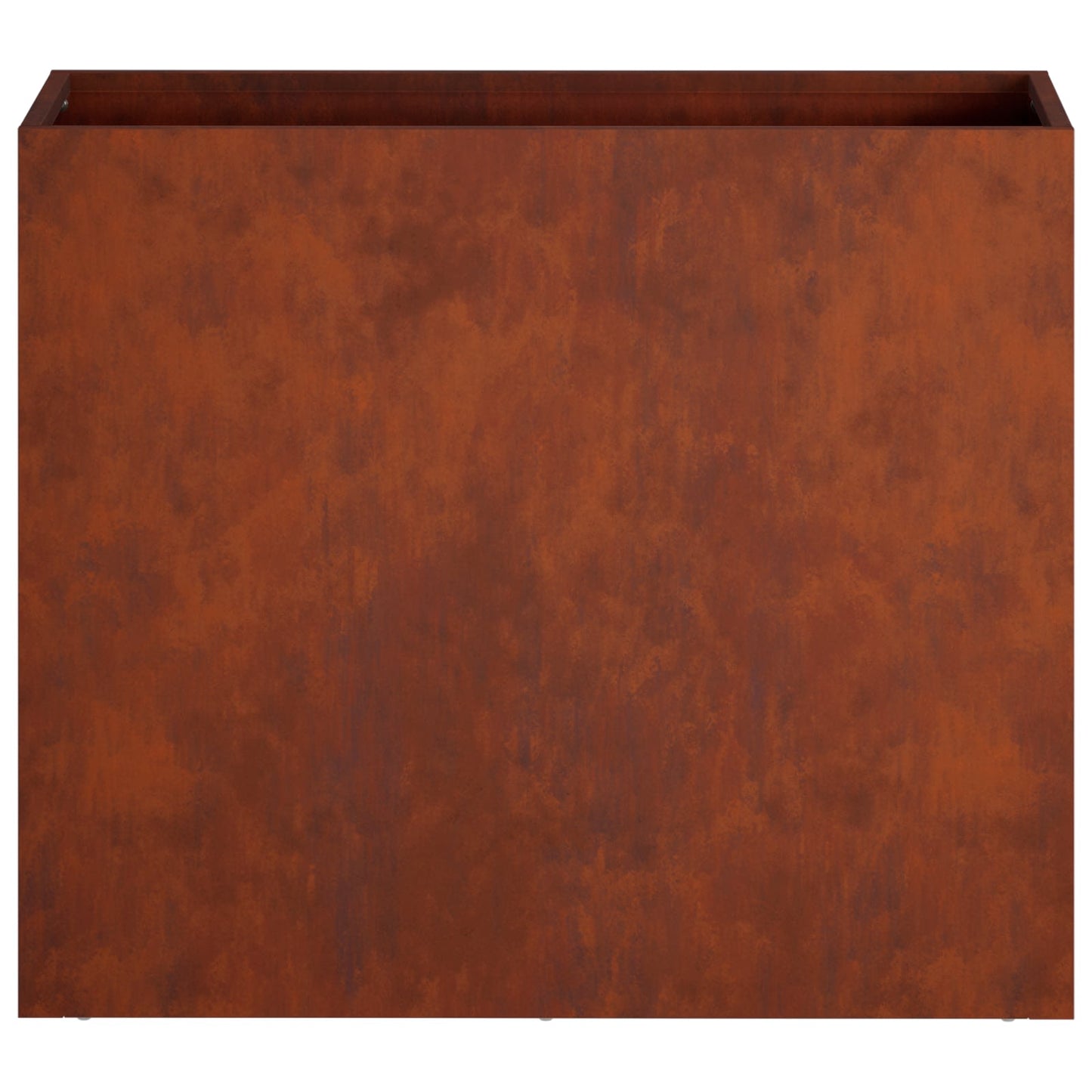 vidaXL Garden Planter Rusty 50 x 20 x 40 cm Weathering Steel