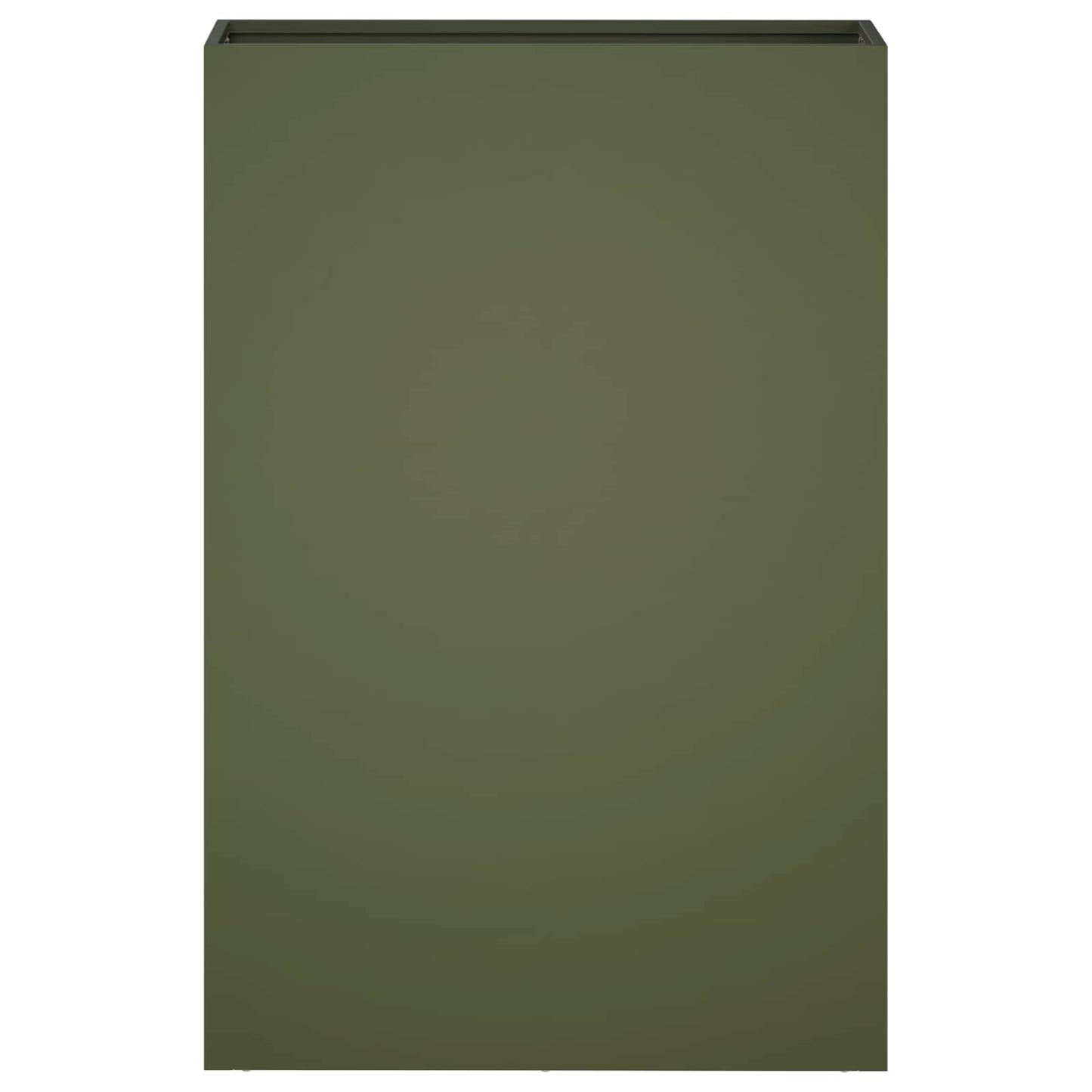 vidaXL Garden Planter 2 pcs Olive Green 50 x 20 x 75 cm