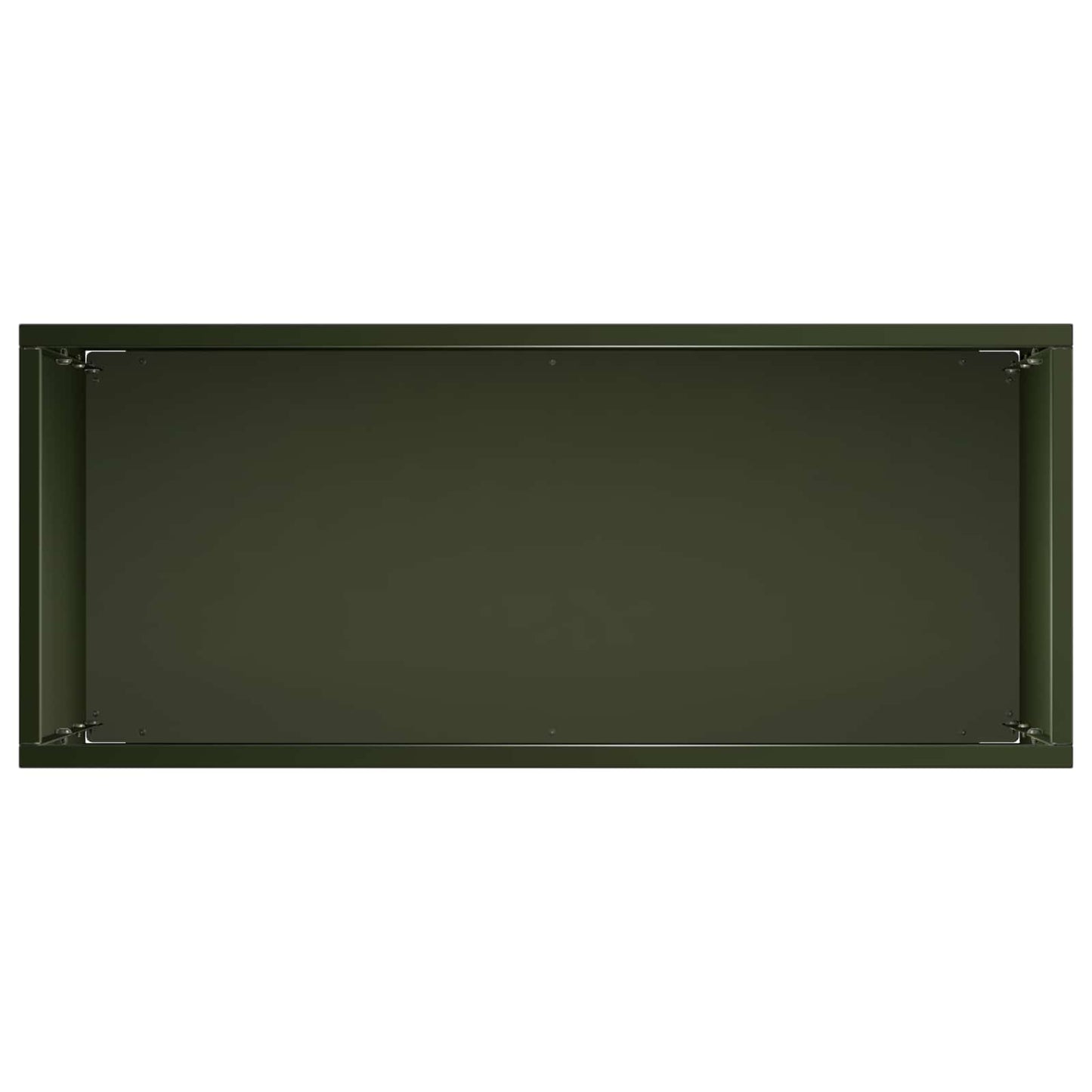vidaXL Garden Planter 2 pcs Olive Green 50 x 20 x 75 cm
