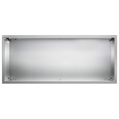 vidaXL Garden Planter 2 pcs Silver 50 x 20 x 75 cm Galvanised Steel
