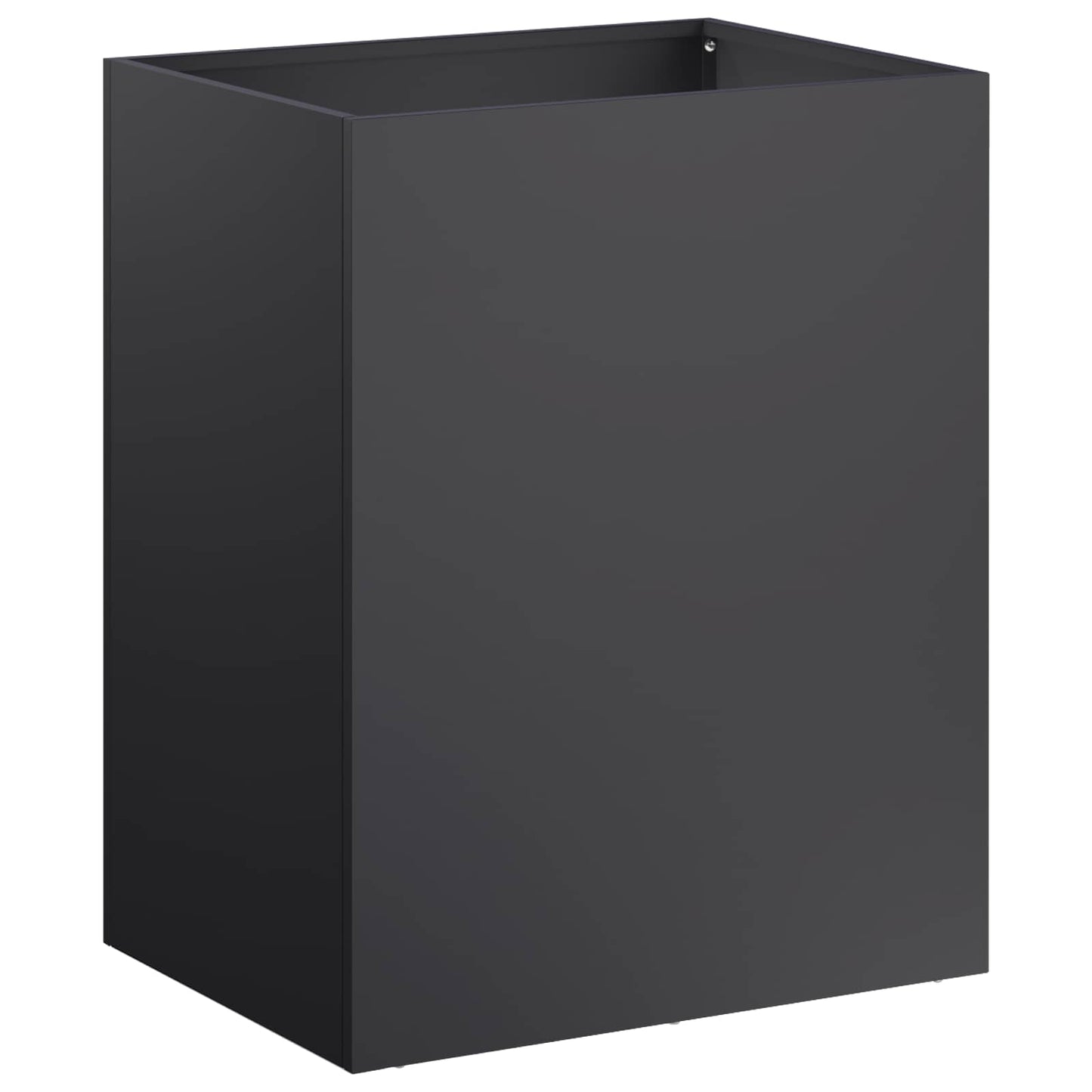 vidaXL Garden Planter Black 40 x 30 x 40 cm Cold-rolled Steel