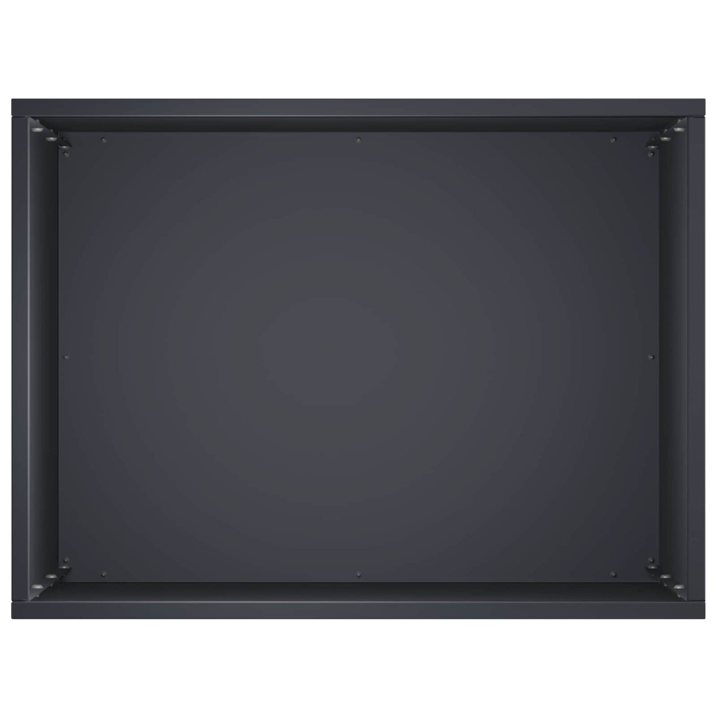 vidaXL Garden Planter Anthracite 40 x 30 x 40 cm Cold-rolled Steel