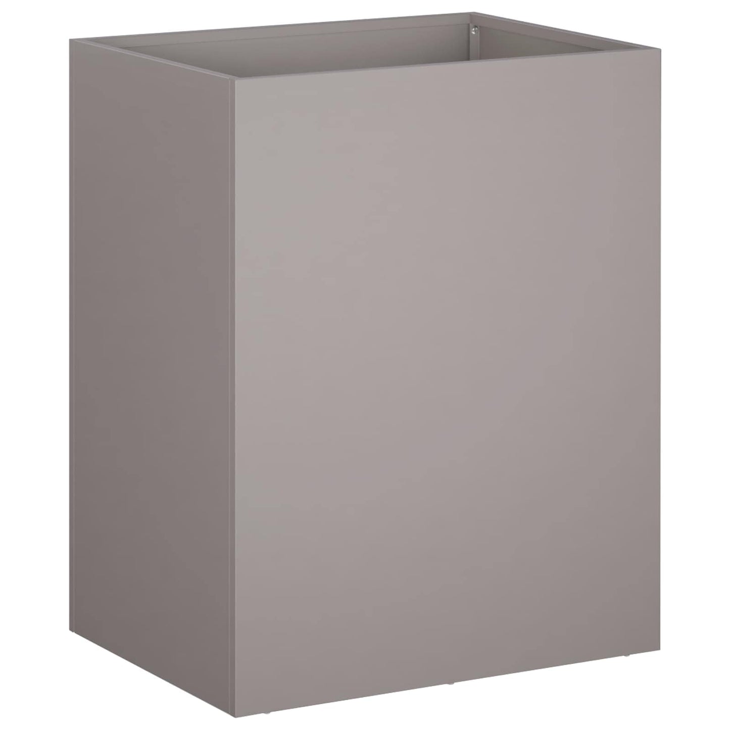vidaXL Garden Planter 2 pcs Rusty 40 x 30 x 40 cm Weathering Steel