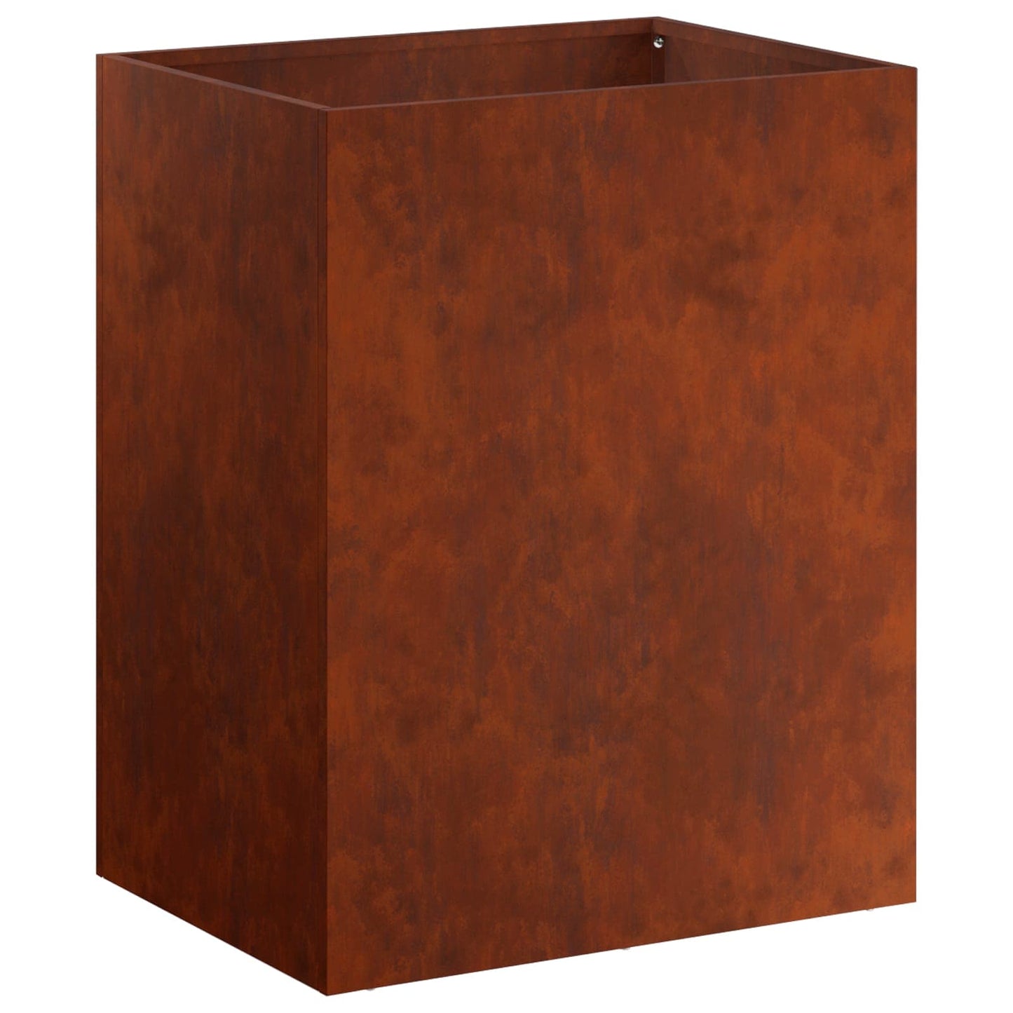 vidaXL Garden Planter 2 pcs Rusty 40 x 30 x 40 cm Weathering Steel