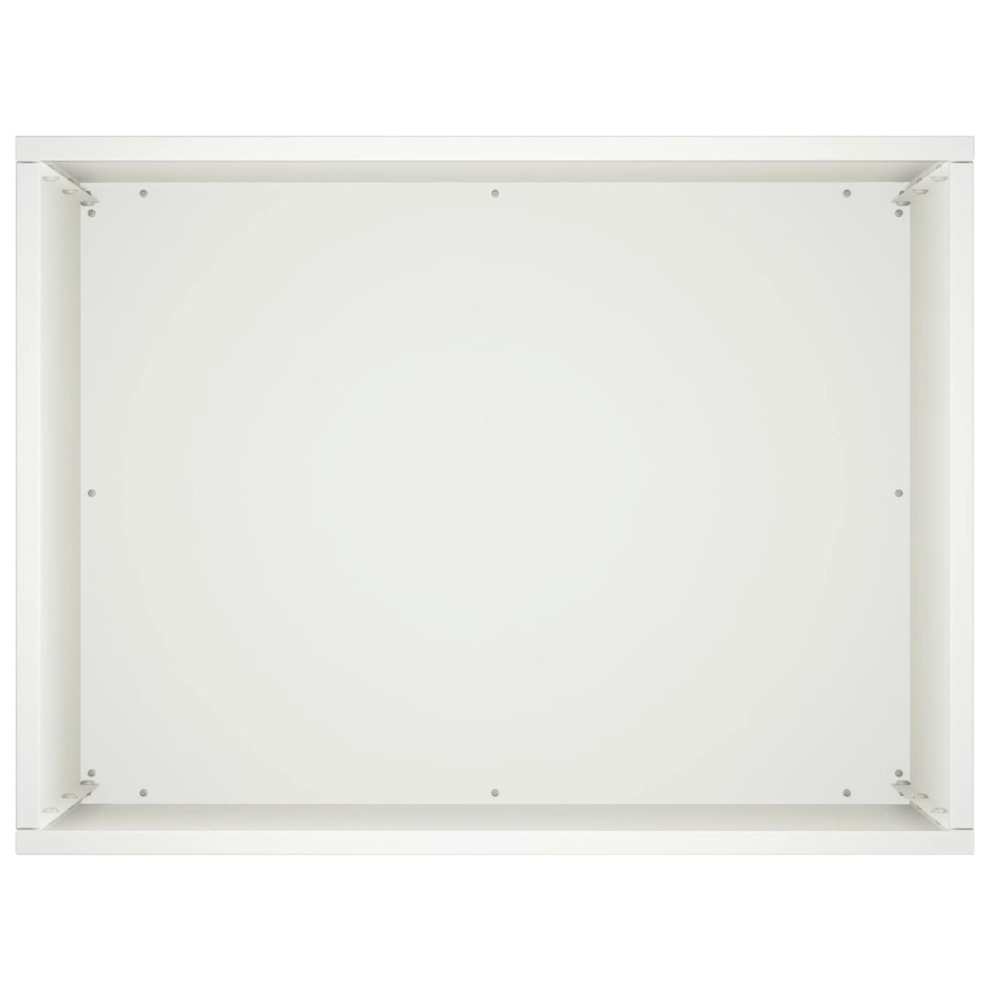 vidaXL Garden Planter White 40 x 30 x 50 cm Cold-rolled Steel