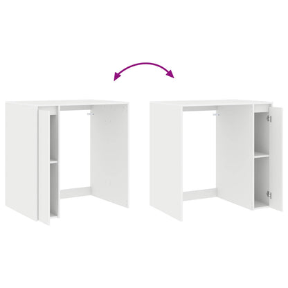 vidaXL Wash Machine Cabinet White 87 x 60 x 89 cm Engineered wood