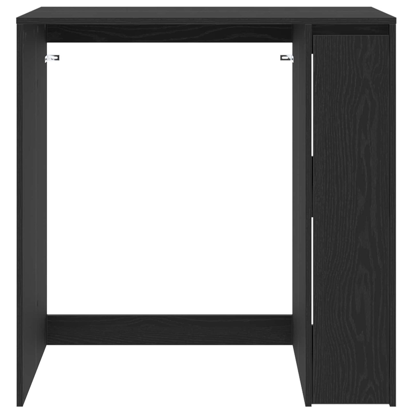 vidaXL Wash Machine Cabinet Black Oak 87 x 60 x 89 cm Engineered wood