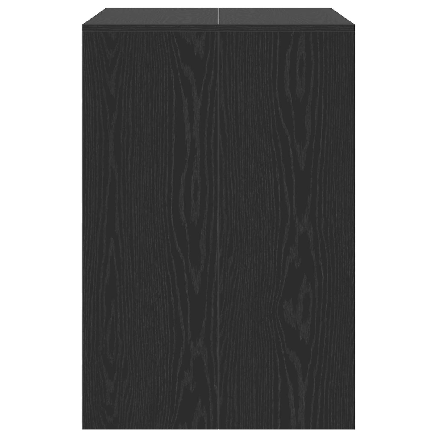 vidaXL Wash Machine Cabinet Black Oak 87 x 60 x 89 cm Engineered wood
