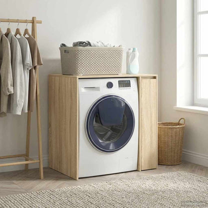vidaXL Wash Machine Cabinet Sonoma 87 x 60 x 89 cm Engineered wood