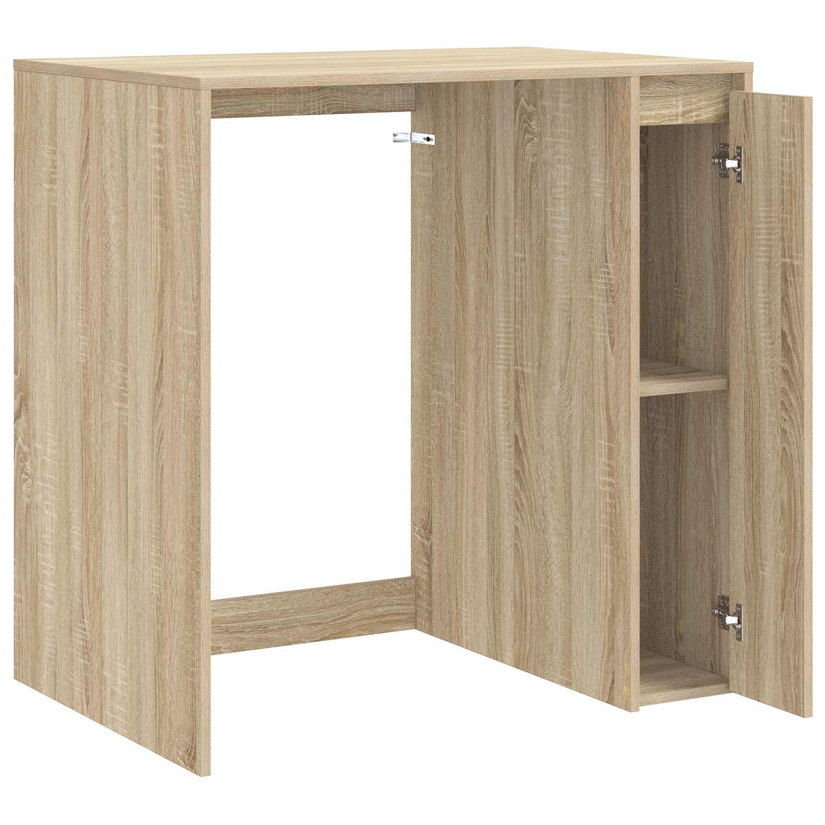 vidaXL Wash Machine Cabinet with Storage Sonoma oak 87 x 60 x 89 cm