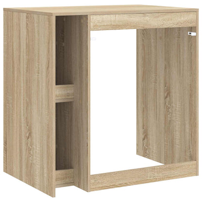 vidaXL Wash Machine Cabinet with Storage Sonoma oak 87 x 60 x 89 cm