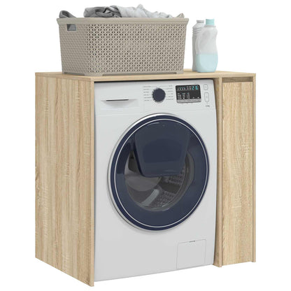 vidaXL Wash Machine Cabinet with Storage Sonoma oak 87 x 60 x 89 cm