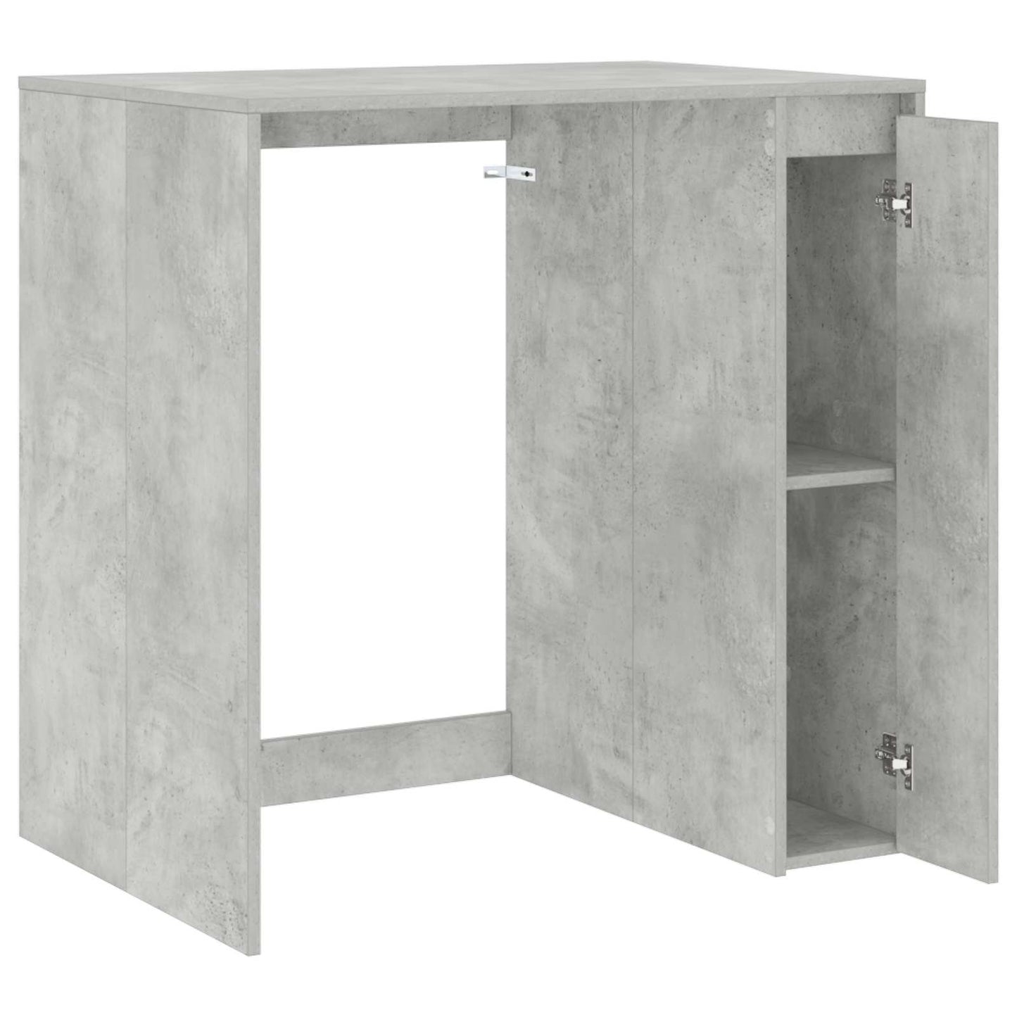vidaXL Wash Machine Cabinet Concrete 87 x 60 x 89 cm Engineered wood