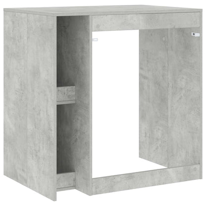 vidaXL Wash Machine Cabinet Concrete 87 x 60 x 89 cm Engineered wood