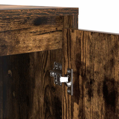 vidaXL Wash Machine Cabinet Smoked Oak 87 x 60 x 89 cm Engineered wood