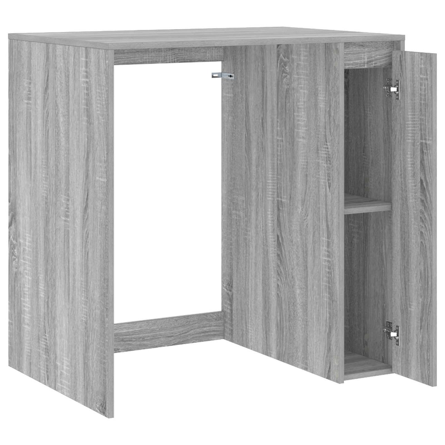 vidaXL Wash Machine Cabinet with Storage Grey Sonoma 87 x 60 x 89 cm