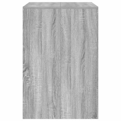 vidaXL Wash Machine Cabinet with Storage Grey Sonoma 87 x 60 x 89 cm