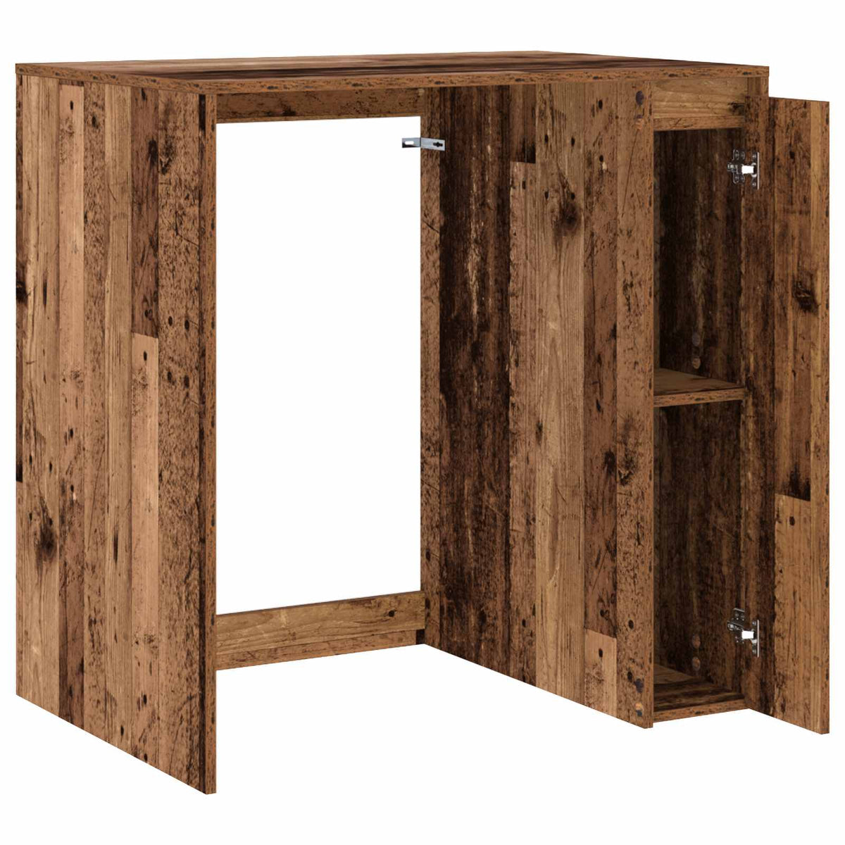 vidaXL Wash Machine Cabinet Old Wood 87 x 60 x 89 cm Engineered wood