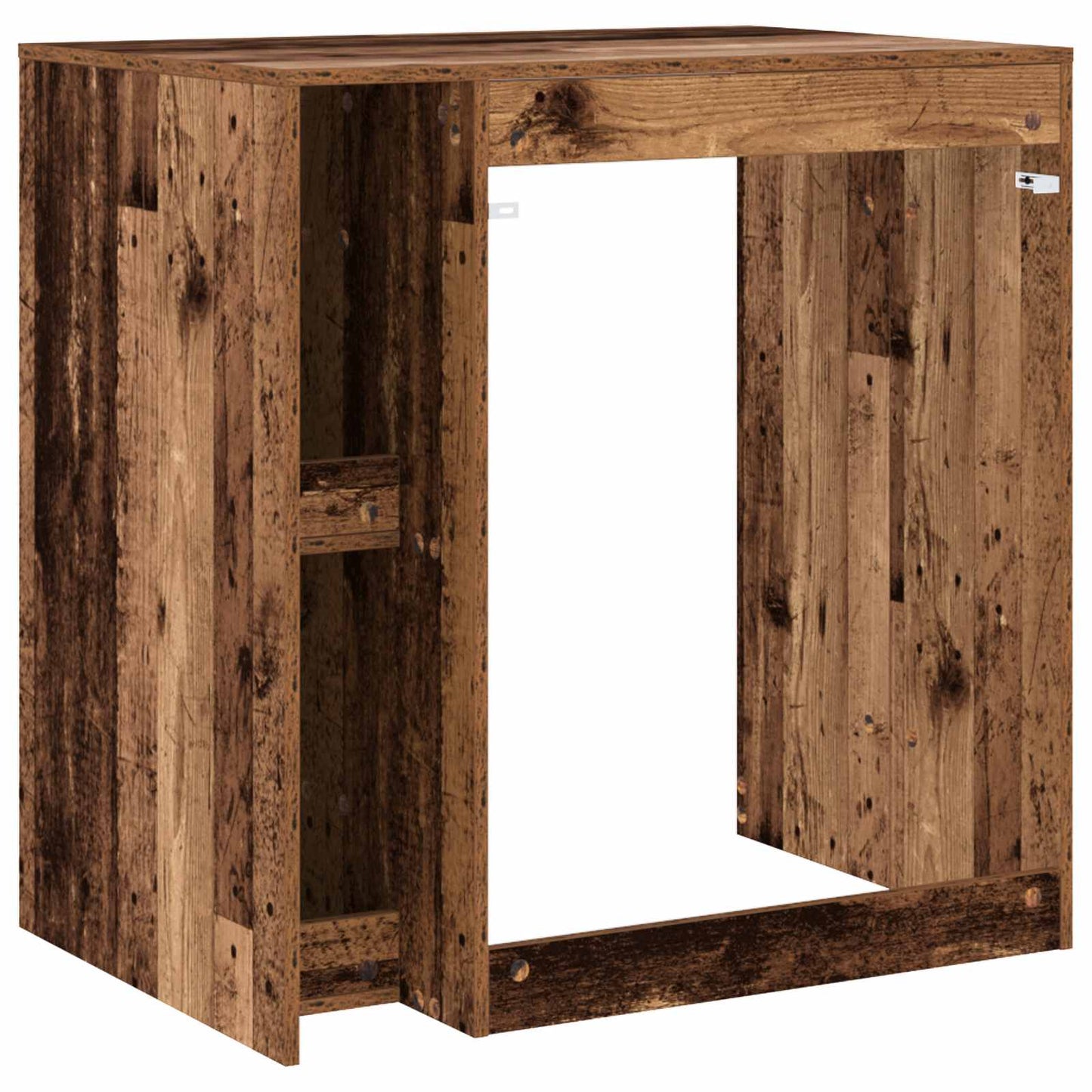 vidaXL Wash Machine Cabinet Old Wood 87 x 60 x 89 cm Engineered wood