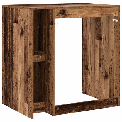 vidaXL Wash Machine Cabinet Old Wood 87 x 60 x 89 cm Engineered wood