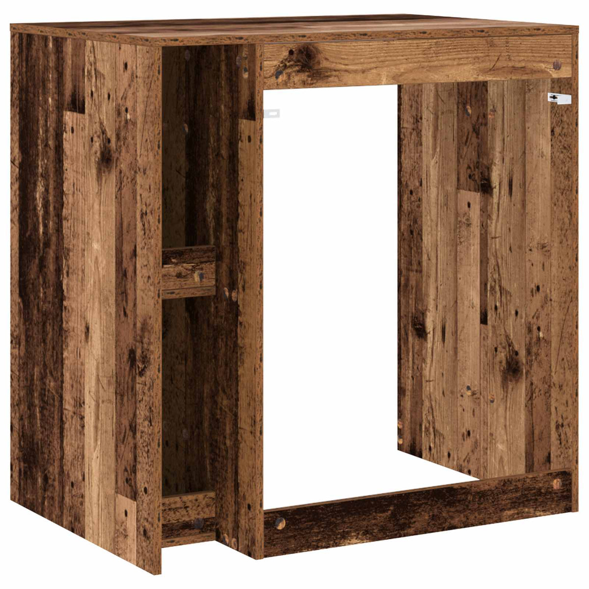 vidaXL Wash Machine Cabinet Old Wood 87 x 60 x 89 cm Engineered wood