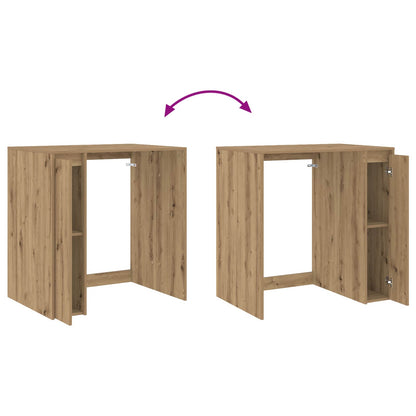 vidaXL Wash Machine Cabinet with Storage Artisan Oak 87 x 60 x 89 cm