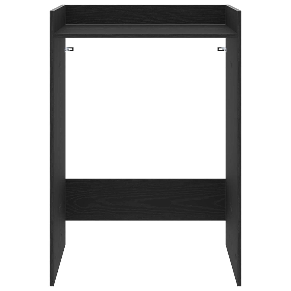 vidaXL Wash Machine Cabinet with Storage Black Oak 67.5 x 62 x 97 cm