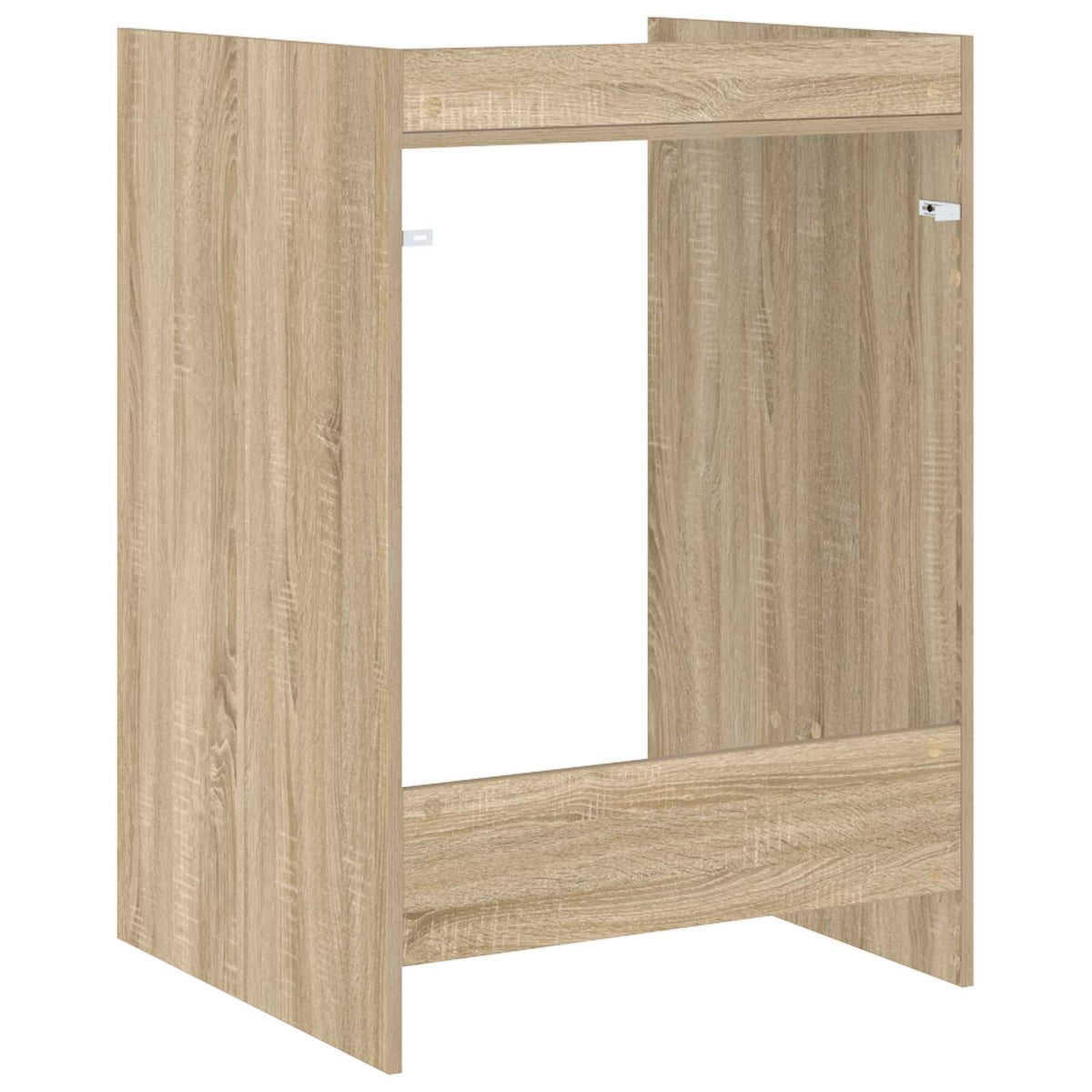 vidaXL Wash Machine Cabinet with Storage Sonoma Oak 67.5 x 62 x 97 cm