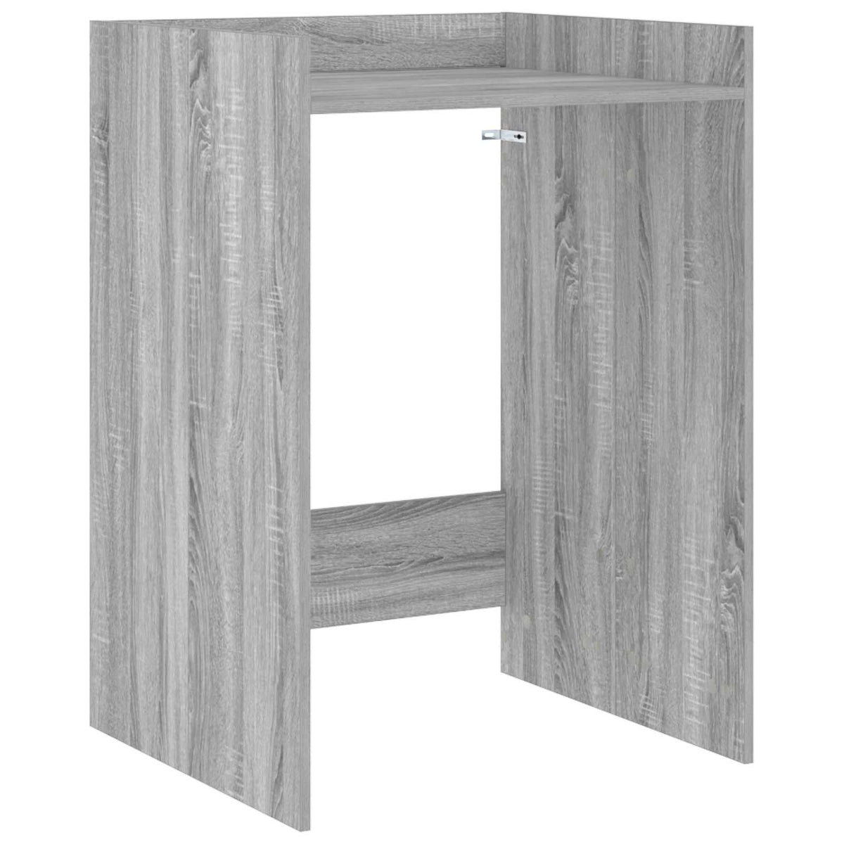 vidaXL Wash Machine Cabinet with Storage Grey sonoma 67.5 x 62 x 97 cm