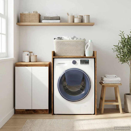 vidaXL Wash Machine Cabinet Old Wood 67.5 x 62 x 97 cm Engineered wood