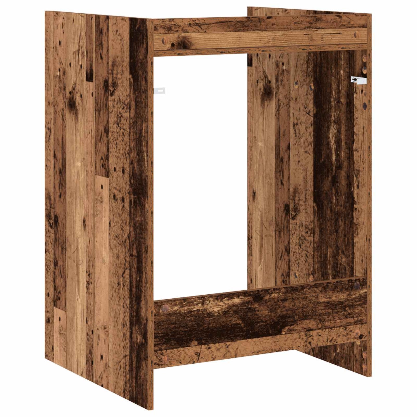 vidaXL Wash Machine Cabinet Old Wood 67.5 x 62 x 97 cm Engineered wood