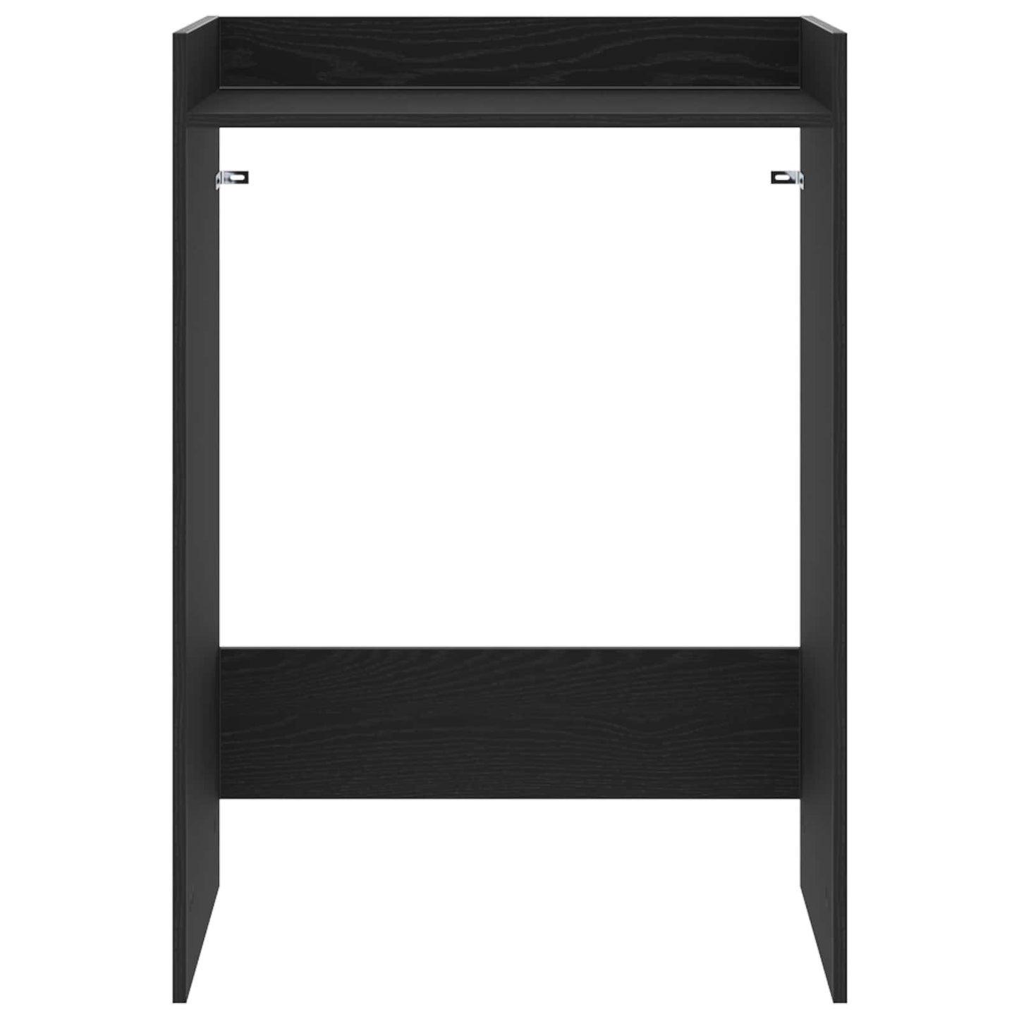 vidaXL Wash Machine Cabinet with Storage Black Oak 67.5 x 48 x 97 cm