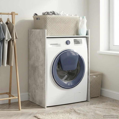 vidaXL Wash Machine Cabinet Concrete Grey 67.5 x 48 x 97 cm