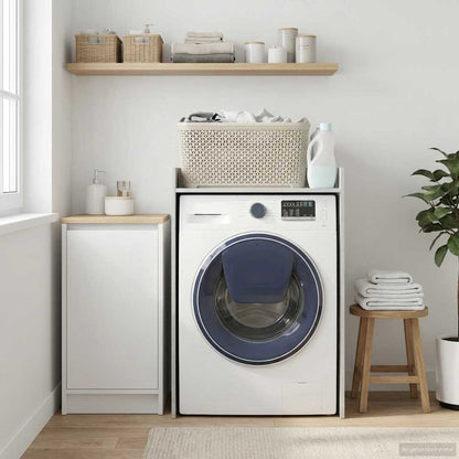 vidaXL Wash Machine Cabinet Concrete Grey 67.5 x 48 x 97 cm