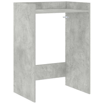 vidaXL Wash Machine Cabinet Concrete Grey 67.5 x 48 x 97 cm