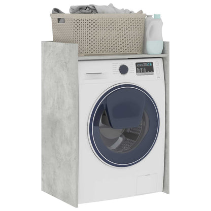 vidaXL Wash Machine Cabinet Concrete Grey 67.5 x 48 x 97 cm