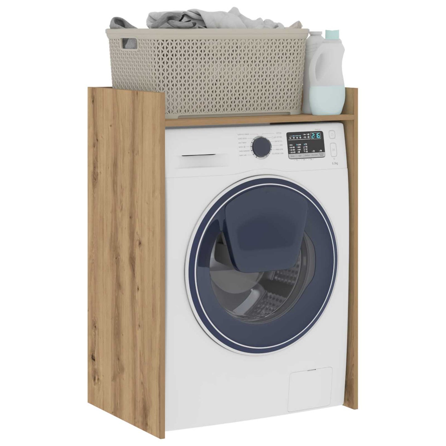 vidaXL Wash Machine Cabinet Artisian Oak 67.5 x 48 x 97 cm