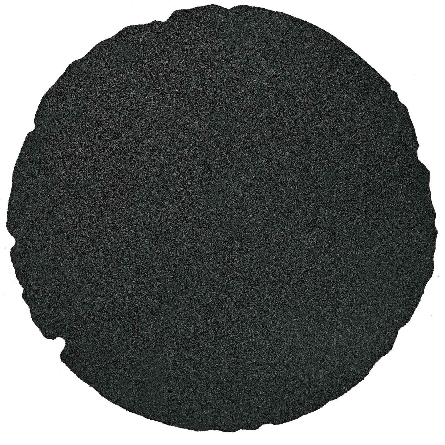 vidaXL Stepping Stone 6 pcs Black Ø 45 x 1.8 cm Rubber