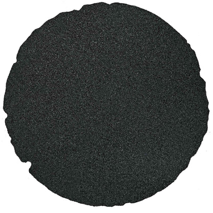 vidaXL Stepping Stone 6 pcs Black Ø 45 x 1.8 cm Rubber