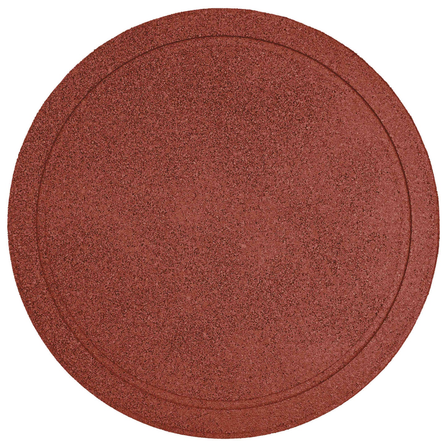 vidaXL Stepping Stone 6 pcs Red Ø 44 x 2 cm Rubber