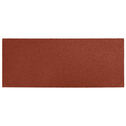 vidaXL Stepping Stone 6 pcs Red 60.5 x 25 x 2 cm Rubber