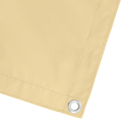 vidaXL Balcony Screen Sand 100 x 400 cm Oxford Fabric