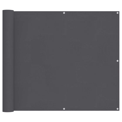 vidaXL Balcony Screen Anthracite 100 x 300 cm Oxford Fabric