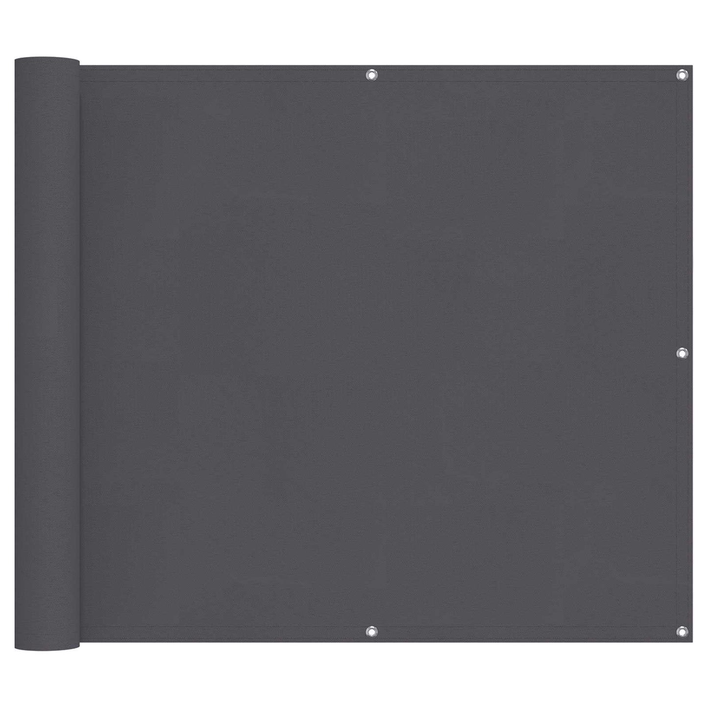 vidaXL Balcony Screen Anthracite 100 x 400 cm Oxford Fabric