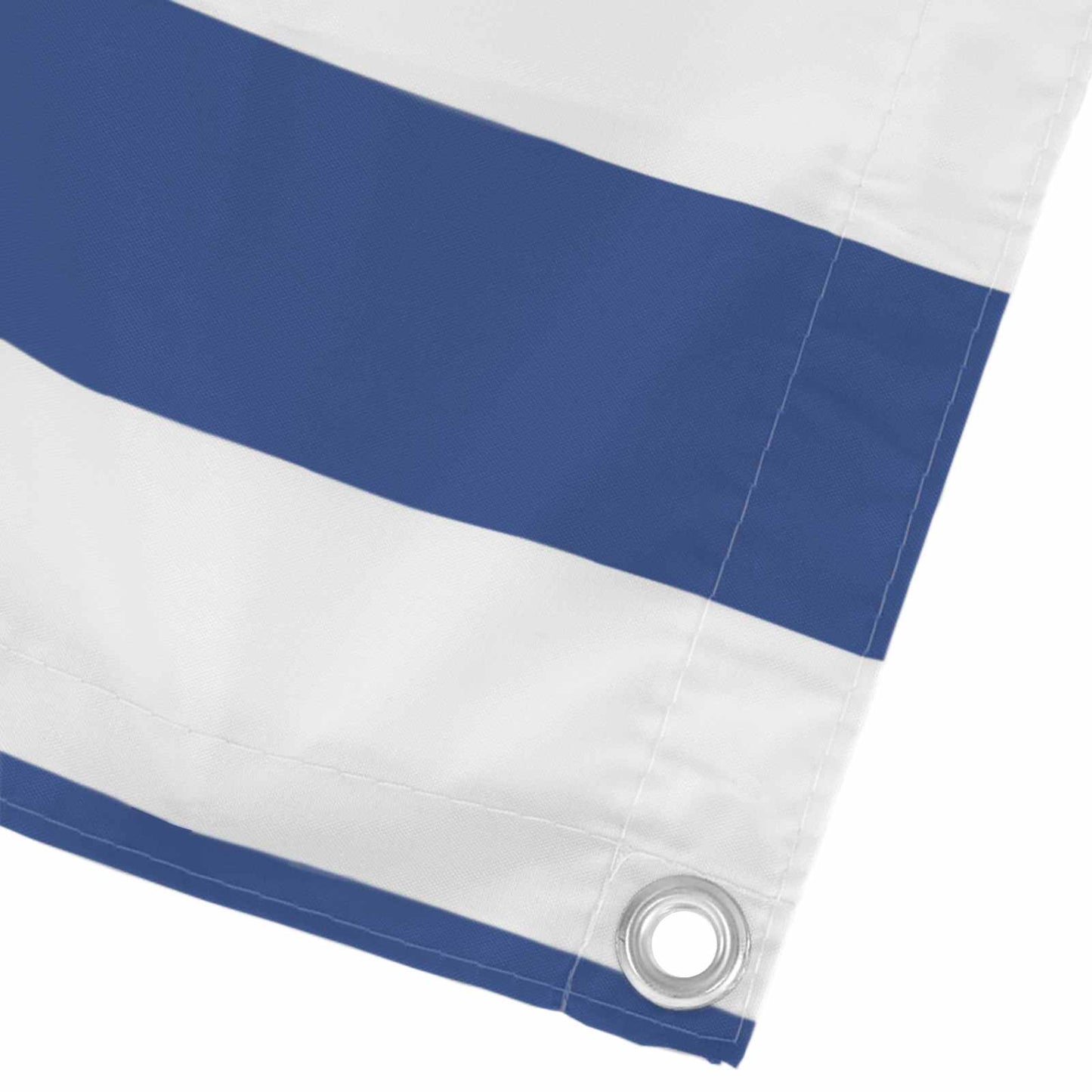 vidaXL Balcony Screen Blue and White 100 x 300 cm Oxford Fabric