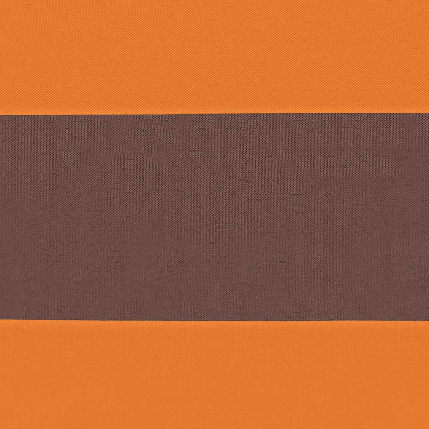 vidaXL Balcony Screen Orange and Brown 110 x 800 cm Oxford Fabric