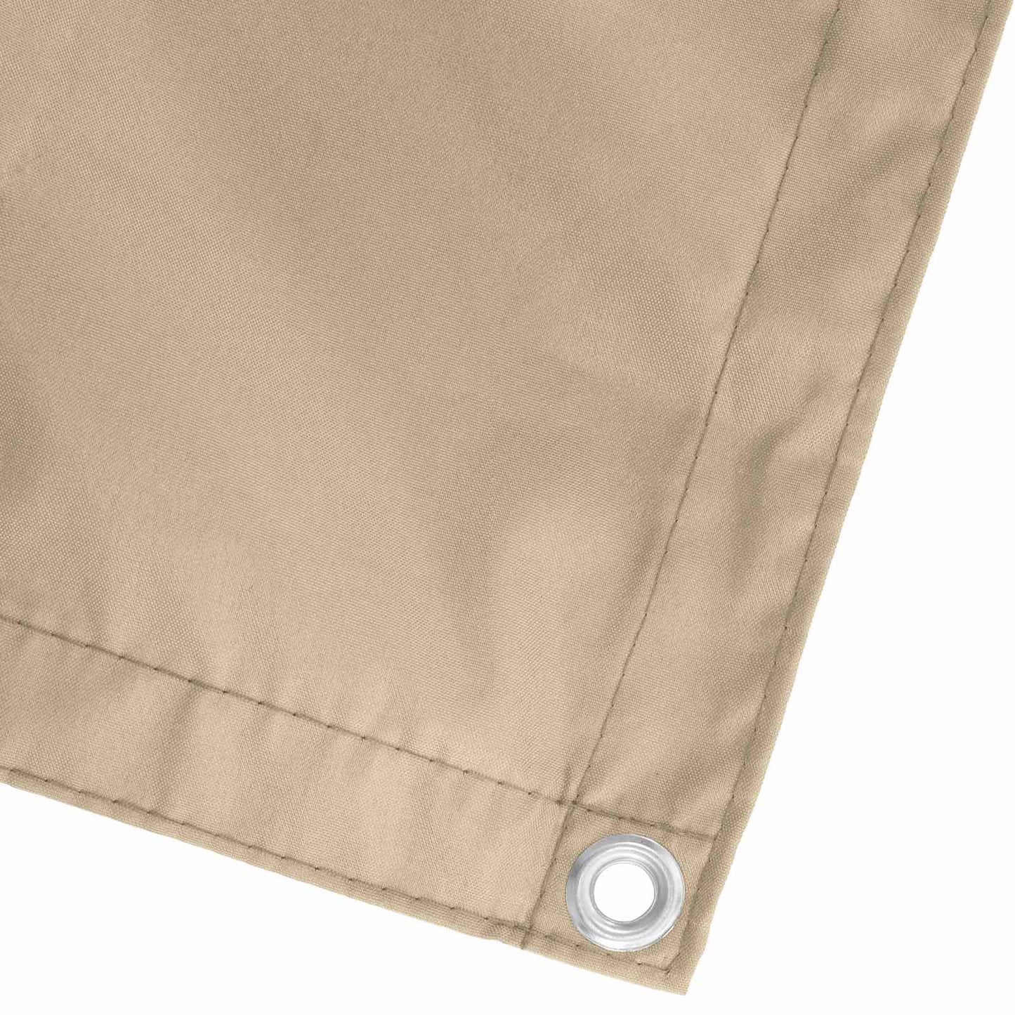 vidaXL Balcony Screen Beige 100 x 400 cm Oxford Fabric